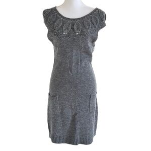 Jonathan Martin Gray Sweater Dress